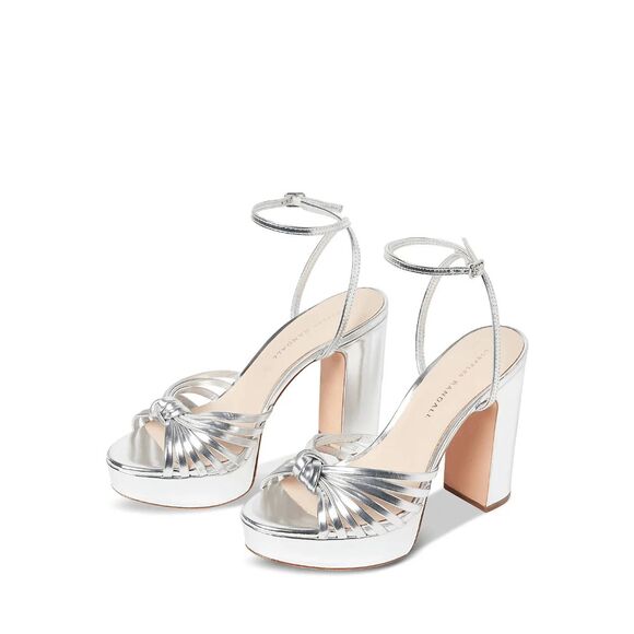 Loeffler Randall Rivka Platform High Block Heel Sandals Size 7 $450 - Picture 4 of 13